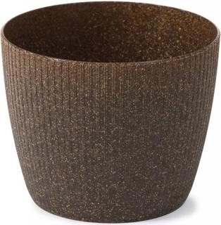 Osłonka doniczki Magnolia Eco Coffee Jumper Ø 11 cm espresso