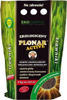 Plonar Active do trawnika eko nawóz granulowany 3 kg