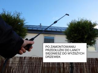 Przedłużacz lancy opryskiwacza z łącznikiem