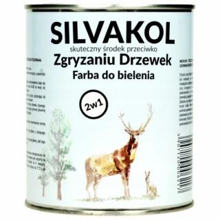 Silvakol środek do bielenia przeciwko obgryzaniu drzew 0,8 l