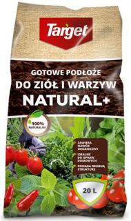 Ziemia do ziół i warzyw Natural+ 20 l Target