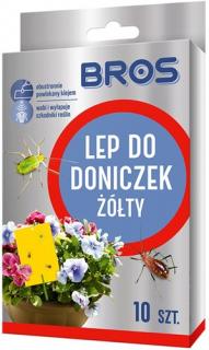 Żółty lep do doniczek na szkodniki 10 szt