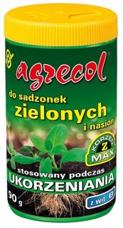 Agrecol nawóz ukorzeniający sadzonki zielone krystaliczny 90g