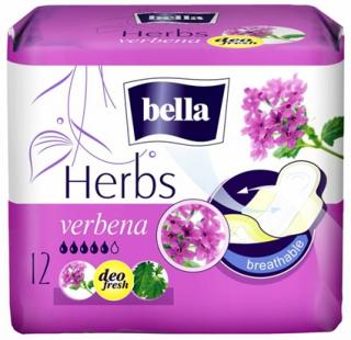 Bella Herbs kwiat werbeny 12szt podpaski higieniczne