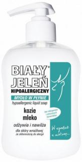 Biały Jeleń mydło w płynie kozie mleko 300ml