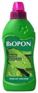 Biopon nawóz mineralny płyn rośliny zielone 1000ml