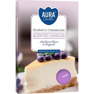 Bispol Aura podgrzewacze zapachowe p15-359 Blueberry Cheescake 6 sztuk