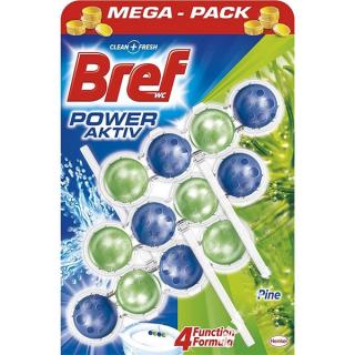 Bref Power Aktiv MEGA PACK Pine kulki - kostka do wc