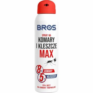 Bros spray MAX na komary i kleszcze 90ml