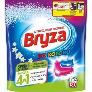 Bryza kapsułki do prania do koloru Spring Freshness 30 sztuk