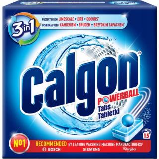 Calgon 3w1 Powerball tabletki do pralki 15 sztuk