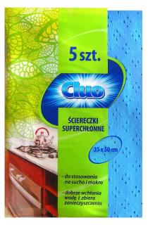 Cluo ściereczki superchłonne 5 szt.