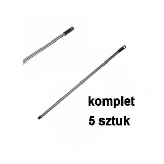 Cluo trzonki do mopa i miotły 110cm gwint standardowy (komplet 5 szt.)