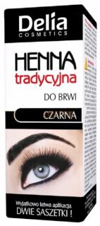 Delia Henna tradycyjna do brwi i rzęs czarna