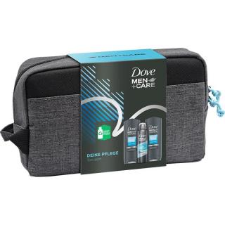 Dove Men + Care zestaw – kosmetyczka Deine Pflege (2x żel pod prysznic + dezodorant)