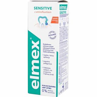 Elmex Sensitive 400ml płyn do płukania ust