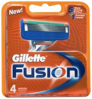 Gillette Fusion wkłady do maszynek 4 szt.