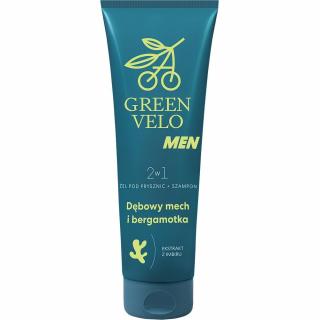 Green Velo Men żel/szampon 2w1 250ml Dębowy Mech i Bergamotka