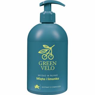 Green Velo mydło w płynie Mięta i Limonka 500ml dozownik