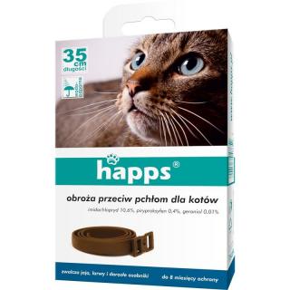 Happs obroża dla kotów przeciw pchłom