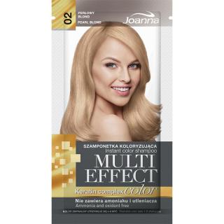Joanna Multi Effect 02 perłowy blond szamponetka