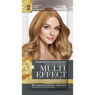 Joanna Multi Effect 03 naturalny blond szamponetka