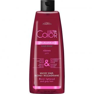 Joanna Ultra Color płukanka do włosów różowa 150ml