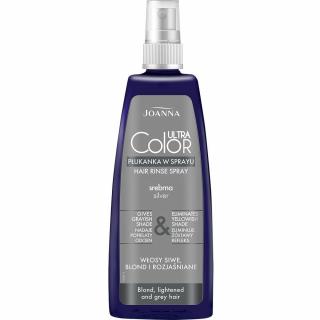 Joanna Ultra Color płukanka do włosów srebrna 150ml spray