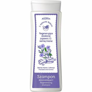 Joanna Z Apteczki Babuni szampon regenerujący 300ml Siemię Lniane/Lukrecja