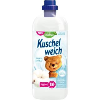Kuschelweich płyn do płukania Delikatność  Łagodność 1L (38 prań)