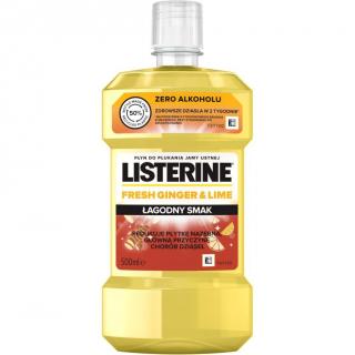 Listerine płyn do płukania jamy ustnej 500ml Ginger  Lime