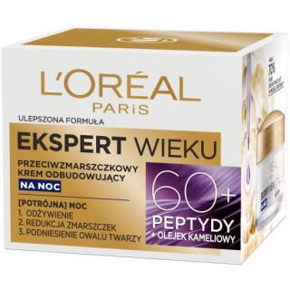 Loreal Ekspert Wieku 60+ krem przeciwzmarszczkowy na noc 50ml