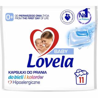 Lovela kapsułki piorące 11 sztuk Biel i Kolory