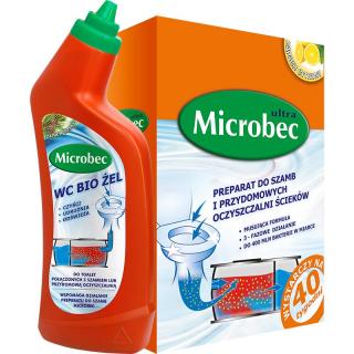 Microbec Ultra aktywator do szamb 1kg + żel gratis