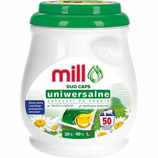 Mill Professional kapsułki piorące 2w1 50 sztuk Uniwersalne