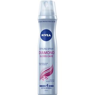 Nivea lakier do włosów 4 Diamond Gloss Care 250ml