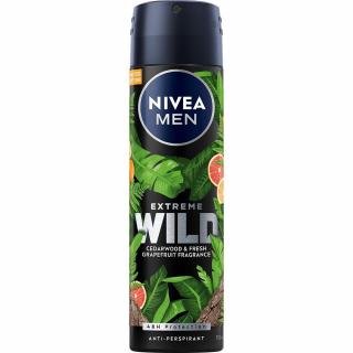 Nivea Men dezodorant Extreme Wild 150ml Cedarwood  Fresh Grapefruit