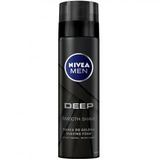 Nivea Men pianka do golenia deep smooth shave 200ml