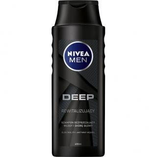 Nivea MEN szampon do włosów 400ml Deep Rewitalizujący