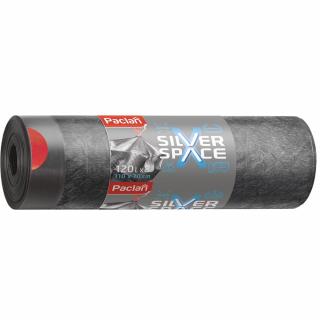 Paclan Silver Space worki na śmieci z taśmą 120L/8szt.