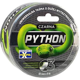 Python taśma 48mm x 9m czarna