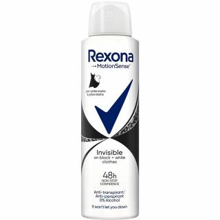 Rexona dezodorant Invisible Black + White 150ml