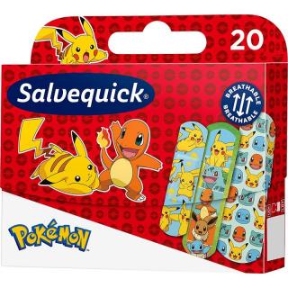 Salvequick Kids Pokemon plastry opatrunkowe 20 sztuk