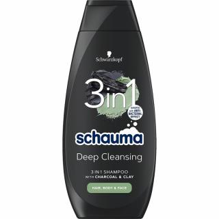 Schauma szampon 400ml MEN Charcoal