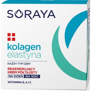 Soraya Kolagen Elastyna krem półtłusty 50ml