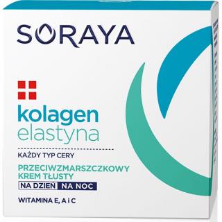 Soraya Kolagen Elastyna krem tłusty 50ml