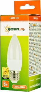 Spectrum LED żarówka E27 6W