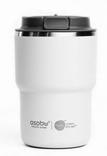 ASOBU KUBEK TERMICZNY BF52  WHITE  0,36 L z ceramiczną powłoką  BIAŁY