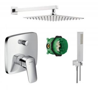 HANSGROHE LOGIS Zestaw podtynkowy + deszczownica 25 cm