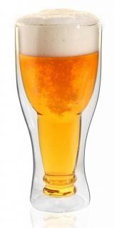 Vialli Design szklanka do piwa izolowana podwójne ścianki Amo 350 ml. 5901638720313 __